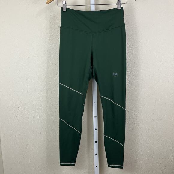 Janji Deviation 7/8 Running Right Legging Womens S Small Green - Picture 2 of 6